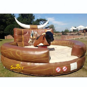 commercial Amusement Park Mechanical Electrical Rodeo Bull  customized hot sale inflatable mechanical rodeo bull For Sale