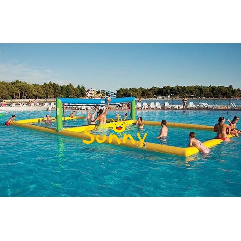 Inflatable Water Volleyball Court For Water Pool Inflatable Water Volleyball Court Pool Sport Game