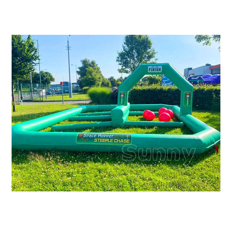 Outdoor game toys go kart race inflatable race bumper ball  mini car racing track for sale