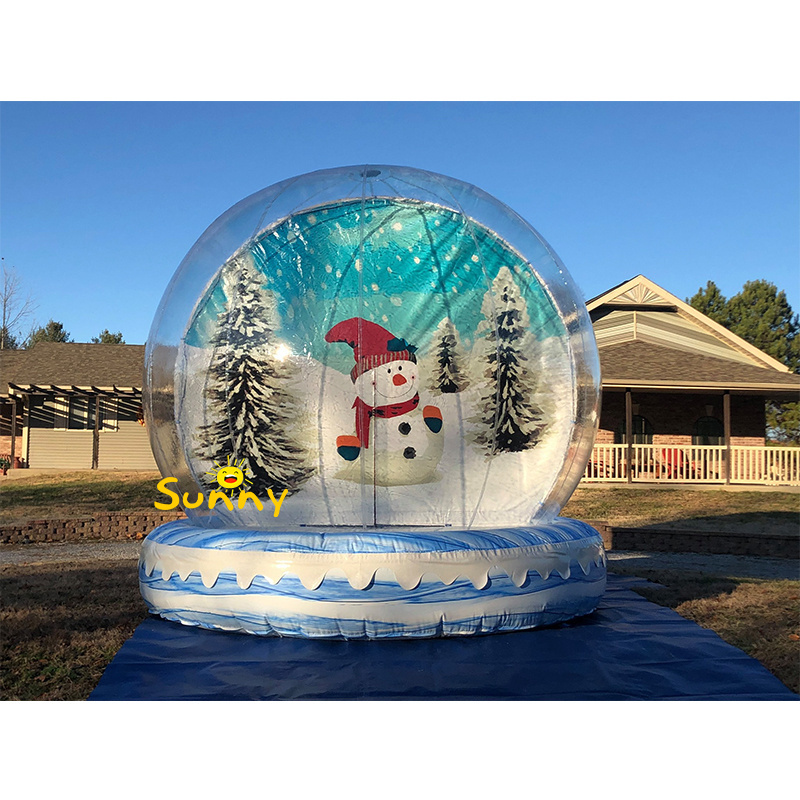 Inflatable Tent Outdoor Giant Snow Globe Bubble Tent snow globe photobooth boy or girl