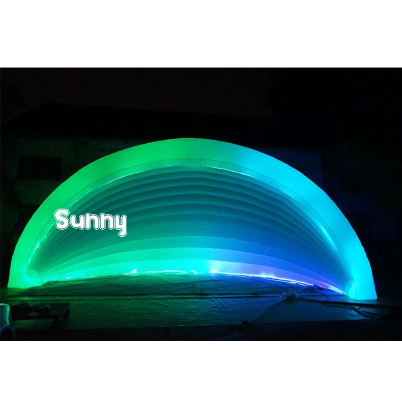 Advertising Large Inflatable Dome inflatable huge tent with LED lights inflatable dome for party