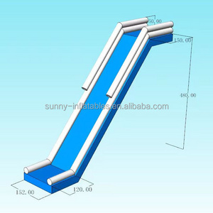 boat inflatable floating pool inflatable yacht slide inflatable dock slide for boat