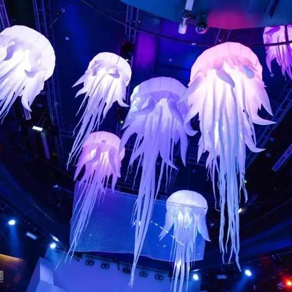 Lighting Inflatable Octopus Models inflatable jellyfish balloon for Party Decoration