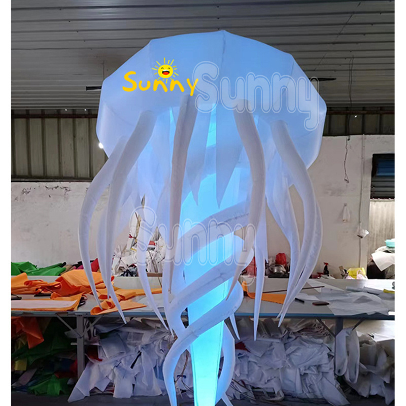 Lighting Inflatable Octopus Models inflatable jellyfish balloon for Party Decoration