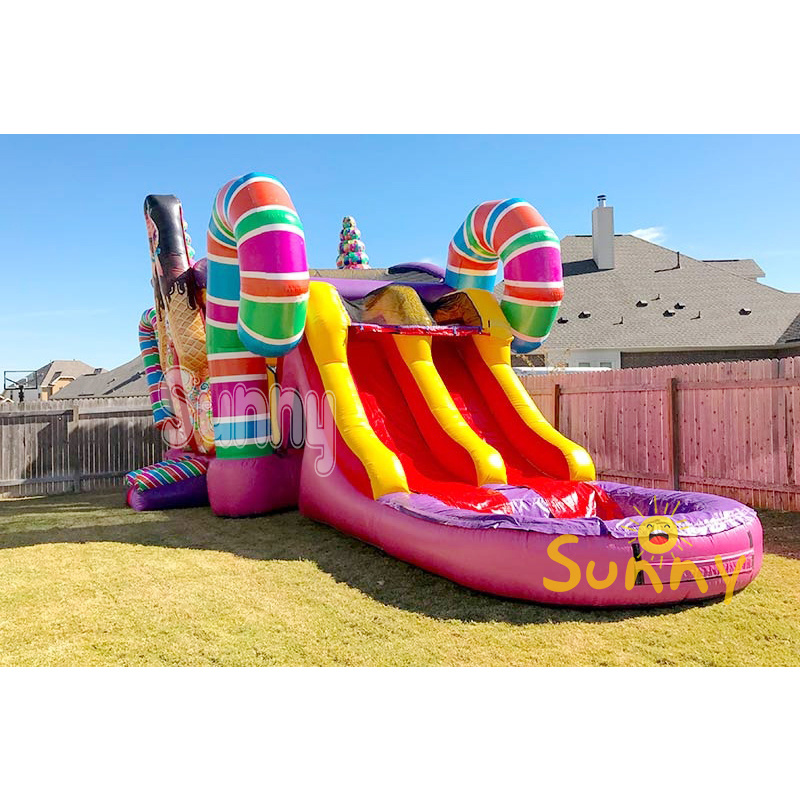 Outdoor halloween inflatable haunted bounce house inflatable jumping bouncy castle inflatable bouncer for kids