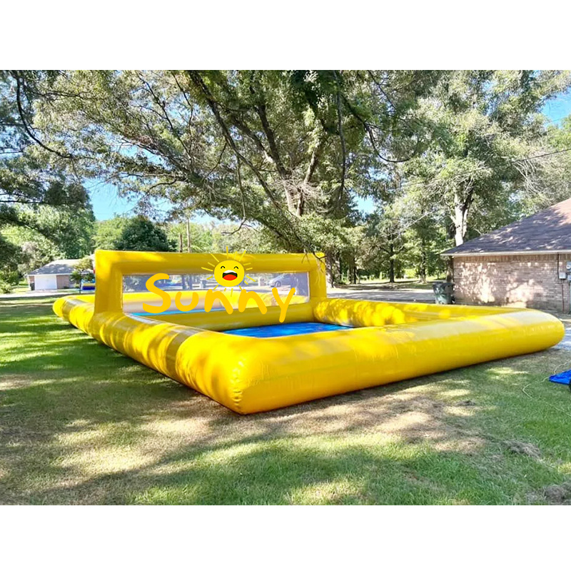 Inflatable Water Volleyball Court For Water Pool Inflatable Water Volleyball Court Pool Sport Game