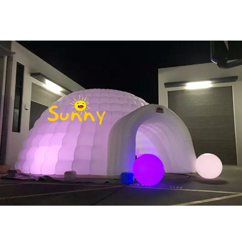 New Design Inflatable Igloo , Inflatable Air Dome Tent inflatable yoga dome tent