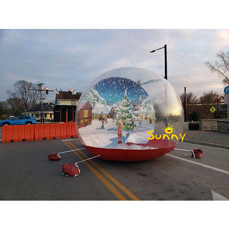 Inflatable Tent Outdoor Giant Snow Globe Bubble Tent snow globe photobooth boy or girl