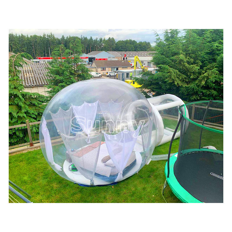 Giant Snow Globe Bubble Tent, Human Size Snow Globe big inflatable Christmas globe With Snowman