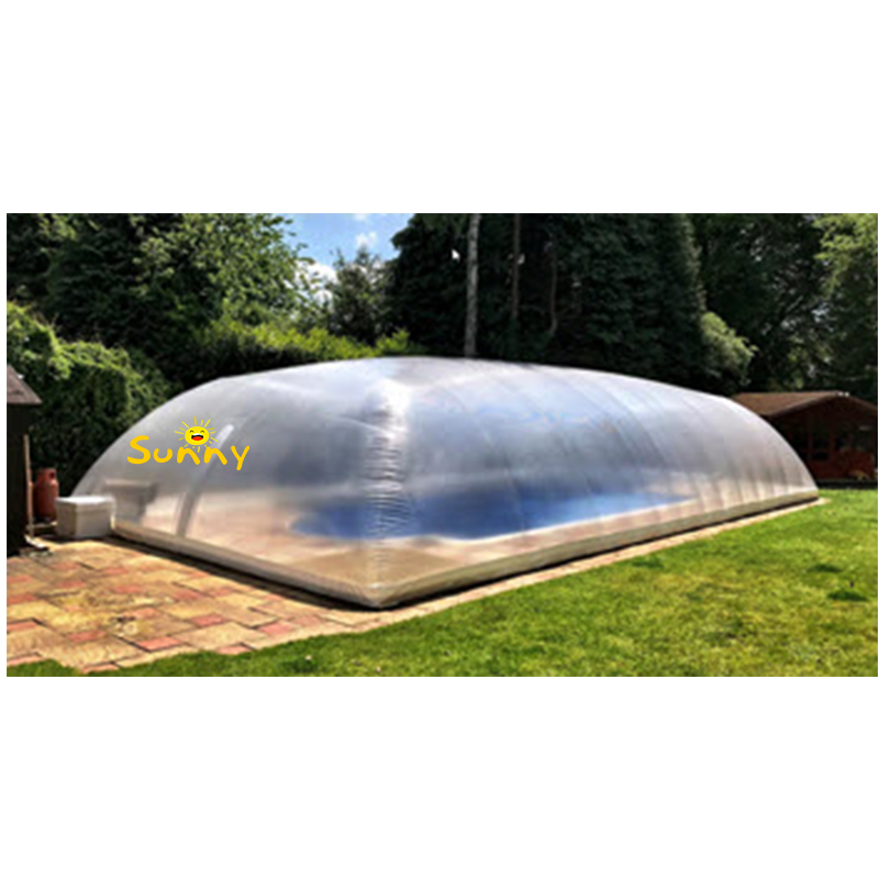 Customized Pool Cover Inflatable Swimming Pool Dome Tent PVC Protective Inflatable Transparent Bubble Tent