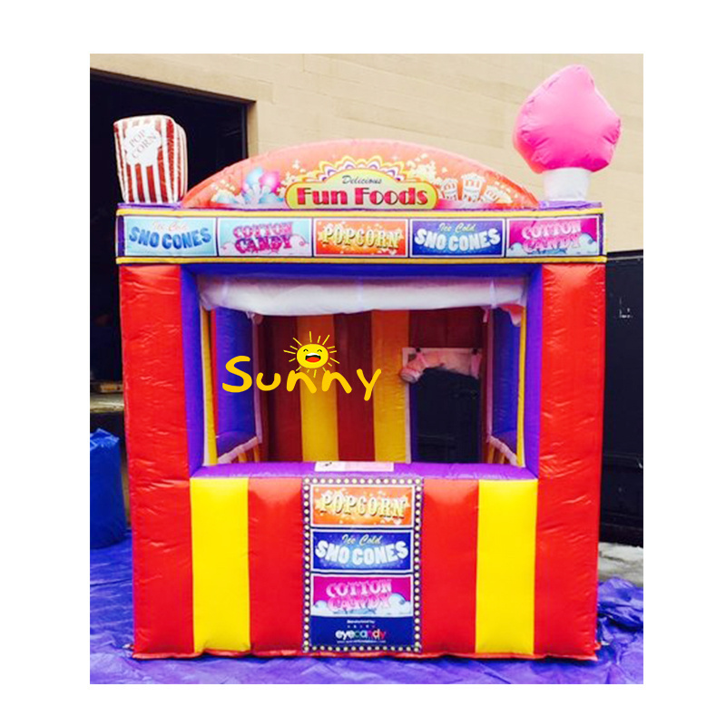 Inflatable Concession Stand for event Carnival Concession Stand Inflatable Food Booth Tent