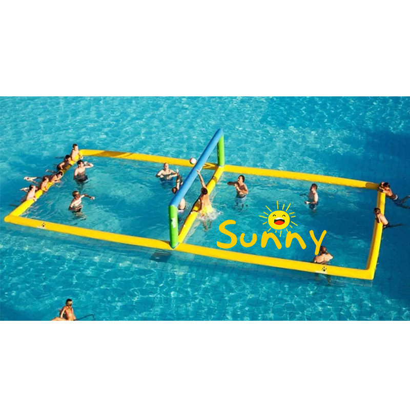 Inflatable Water Volleyball Court For Water Pool Inflatable Water Volleyball Court Pool Sport Game