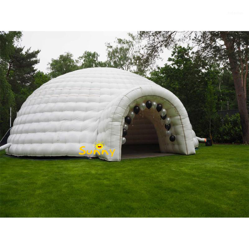 inflatable camping dome tent inflatable yurt for outdoor inflatable light party tent party dome