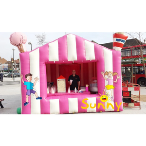 Portable Inflatable Concession Stand Inflatable Fun Booth  blow up carnival attractions treat shop booth