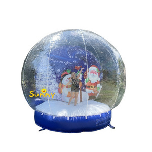 Inflatable Tent Outdoor Giant Snow Globe Bubble Tent snow globe photobooth boy or girl