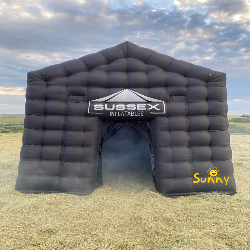 Advertising Large Inflatable Dome inflatable huge tent with LED lights inflatable dome for party