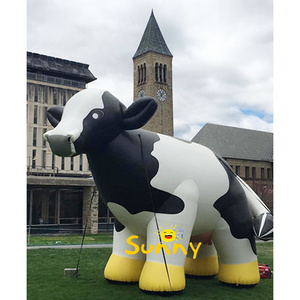 Advertising large inflatable animal milk cow blow Up Farm Animal Party Game Toy