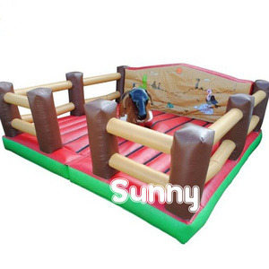 Factory Price amazing inflatable mechanical bull  for Adults/inflatable mechanical bull ride for sale