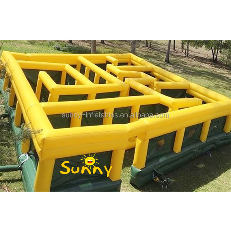 inflatable maze hunted labyrinth inflatable corn maze  laser corn maze Inflatable Labyrinth For Rental