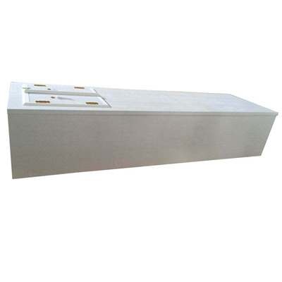 Wholesale Japanese Funeral Supplies Flat Surface Foldable Paulownia Wooden Casket Coffin