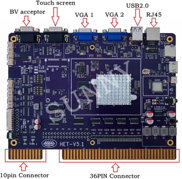 Fire link Power4  Het sl game board for game machine/Ultimate Firelink Power 4 game software pcb board for gaming machine