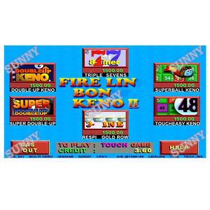 Fire Link Bonu Keno game board/ Texas Keno games WMS 550 POG pot of gold 510 595 Fox 340 board Fire link Firelink game board