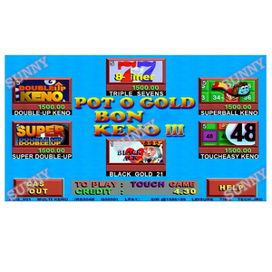 POG Pot o Gold Bonu Keno games board/ Texas Keno games WMS 550 pot of gold 510 595 Fox 340 board Fire link Firelink game board