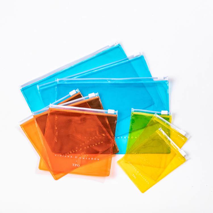 Accept customization clear packaging zip lock sealing plastic bag plastic transparent zipper bag for organizing mesh 4x5