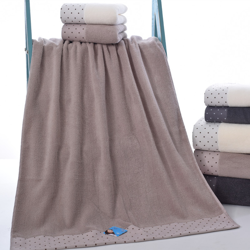 Sunny Home Textile Large Cotton Towel Bath + Men And Women Fall/Winter+  Beach + Wrapped Towel