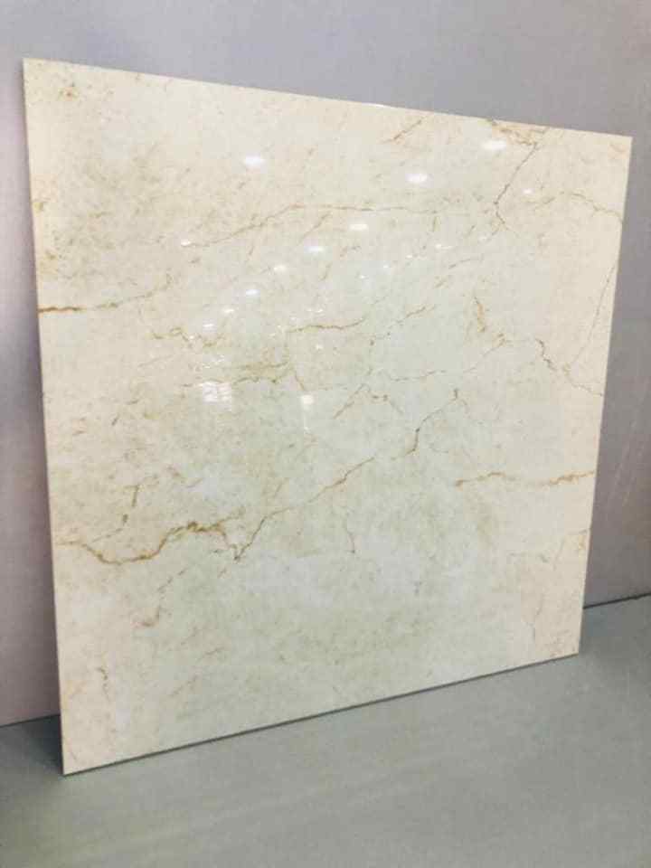 1200x1200MM Big Size Italian Design Elegant Full Polished Glazed White Marble Look Porcelain Floor Tile