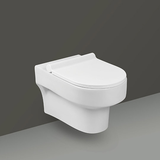 Rimless Bathroom Wall  Hung Toilet with Concealed Water Tank Cisterns P trap back to Wall Hidden Hanging Ceramic Toilets