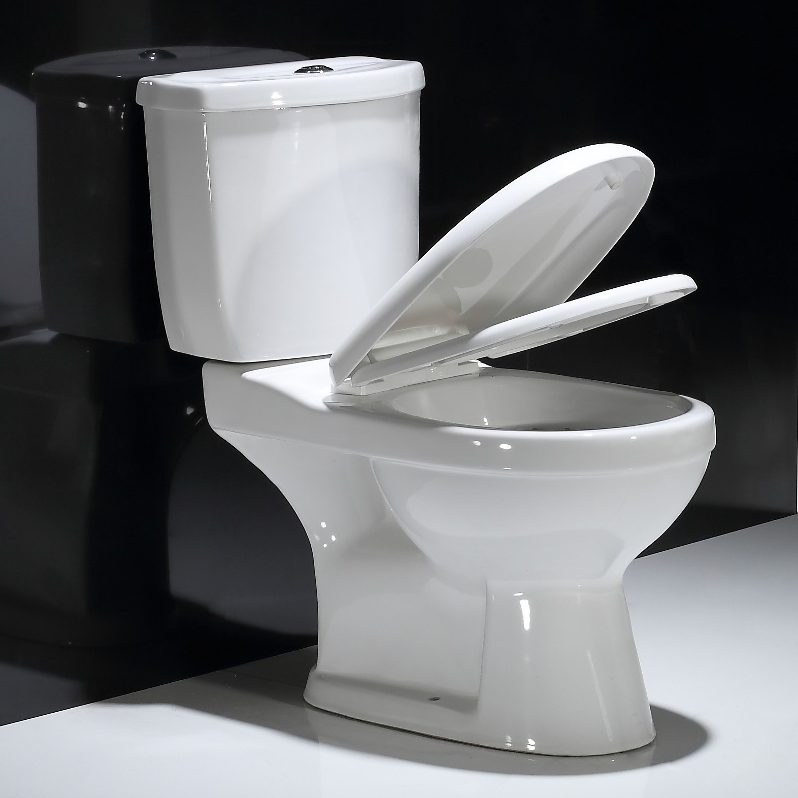 Ceramic Two Piece Toilet Slow down seat cover two piece wc Parma two piece toilet export to Africa