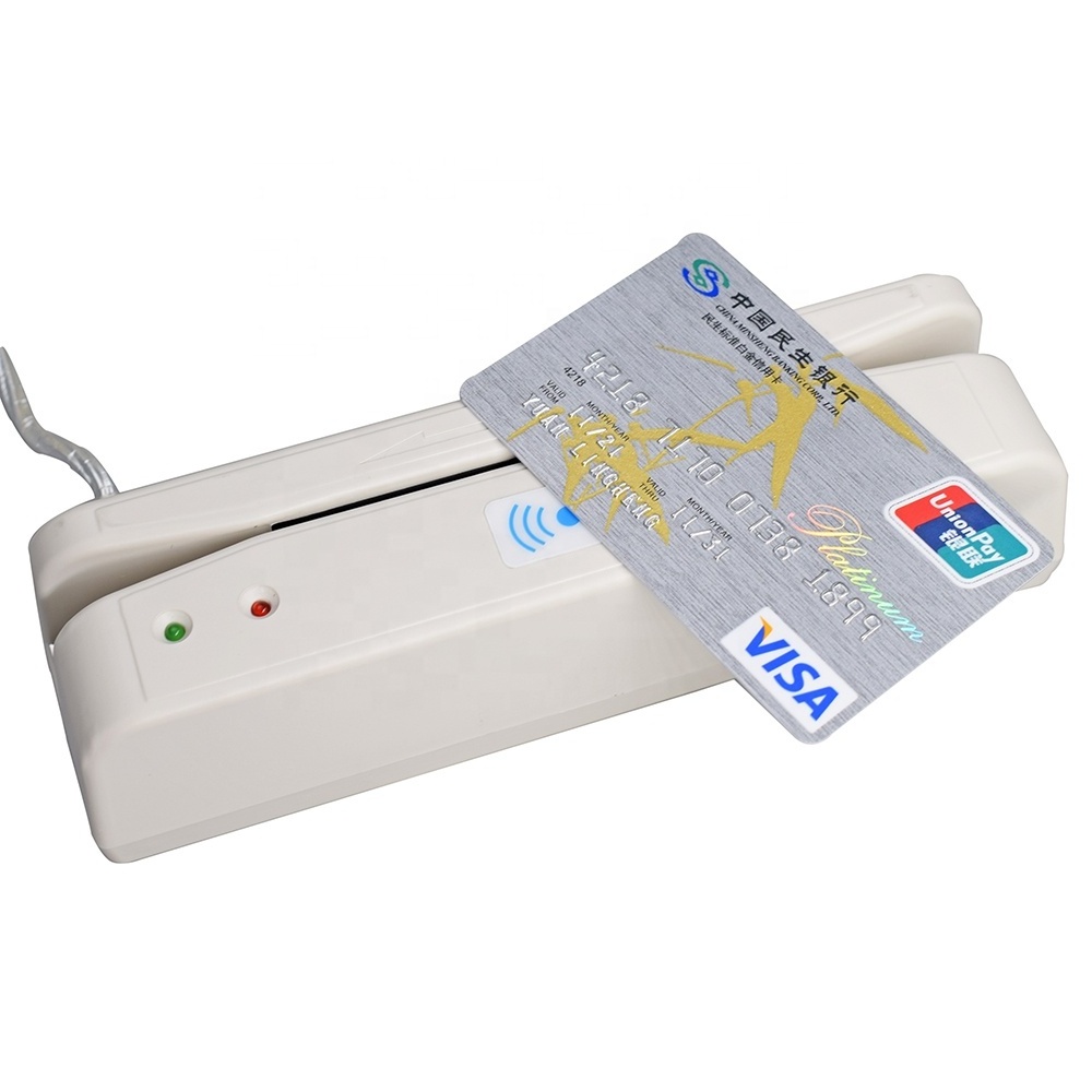 ISO7811-7815 Smart Chip Credit Card Reader Writer Three-track  Magnetic Stripe Card Reader Writer