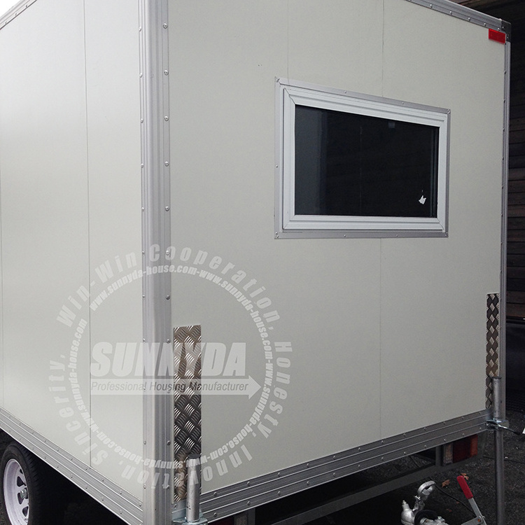 Fast construction mobile toilet trailer used portable toilets prices for sale