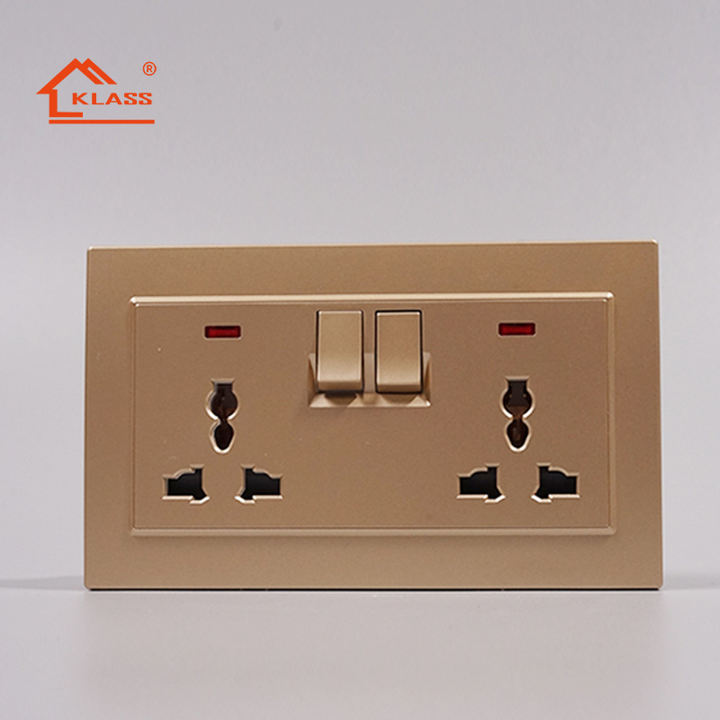 KLASS wall weatherproof socket electric switches and sockets modern eu