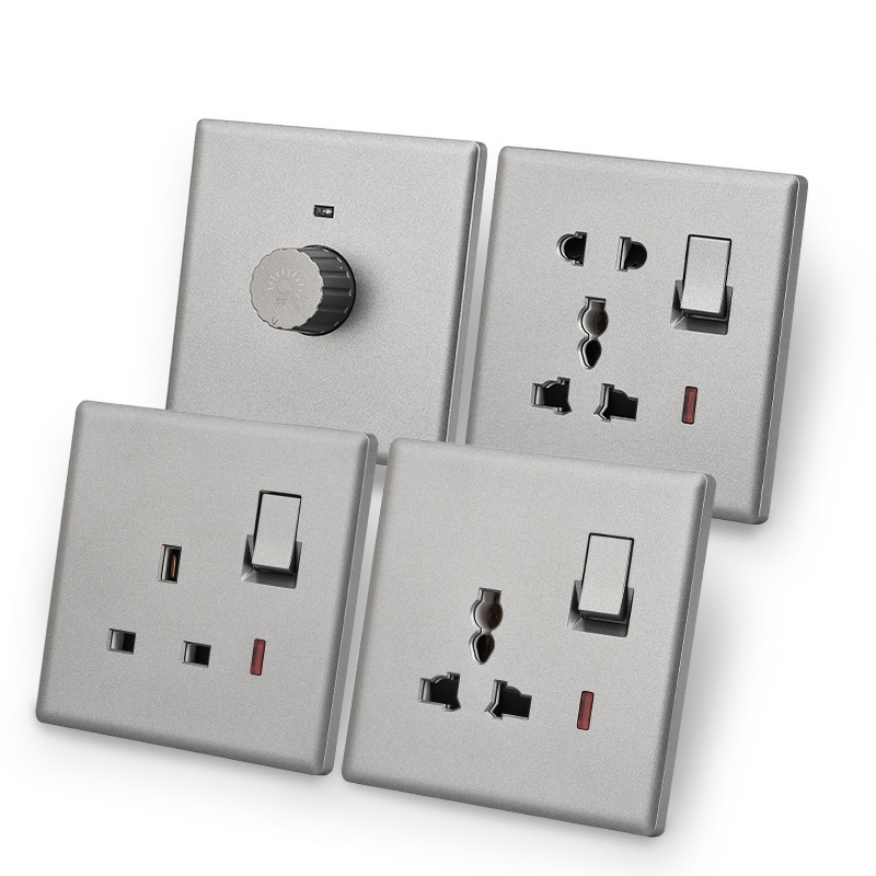 KLASS Super Slim Plate Luxury Design Light Switches and Sockets UK