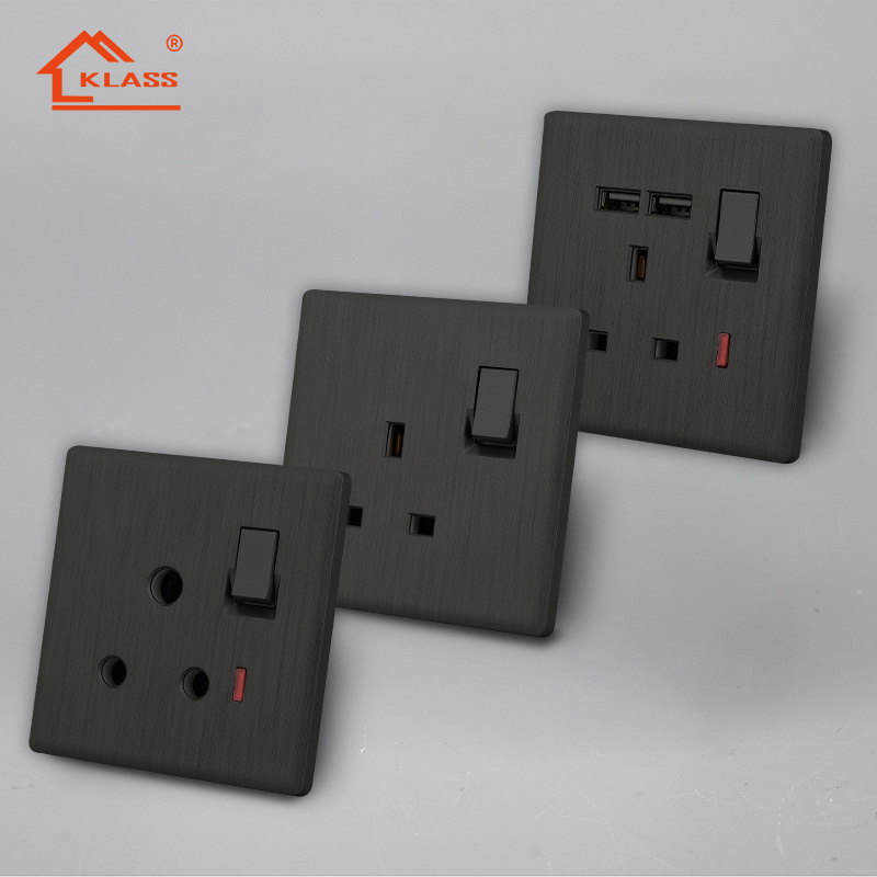 KFL series MCS Widely Used UK standard Superior Quality Electrical Wall Home Light Switches and Sockets