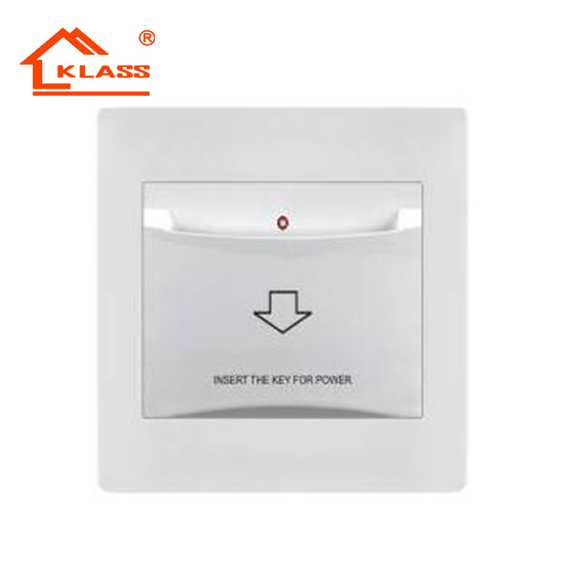 UK standard Insert card for Energy Saver For Hotel mifare Insert Key Card Energy Saving Switch