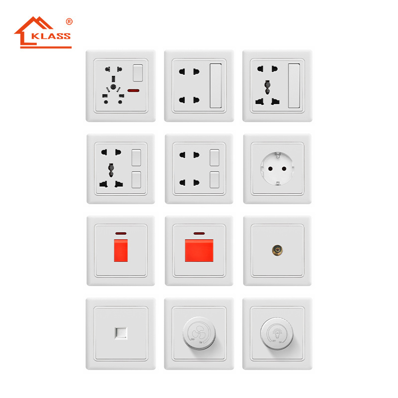 KLASS 86MM electrical wall switch socket blank plate light switch plate cover