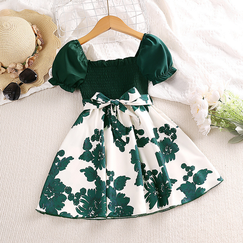 Conyson high quality Wedding Frock Baby Kids Girls Birthday Party Princess Gown Wear children Clothing wholesale clothes Dress