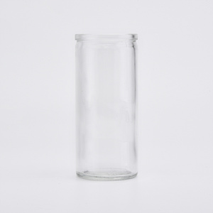 Empty 8oz Tall Glass Religious Church Candle Votive 7 Day Candle Glass Jar Wholesale