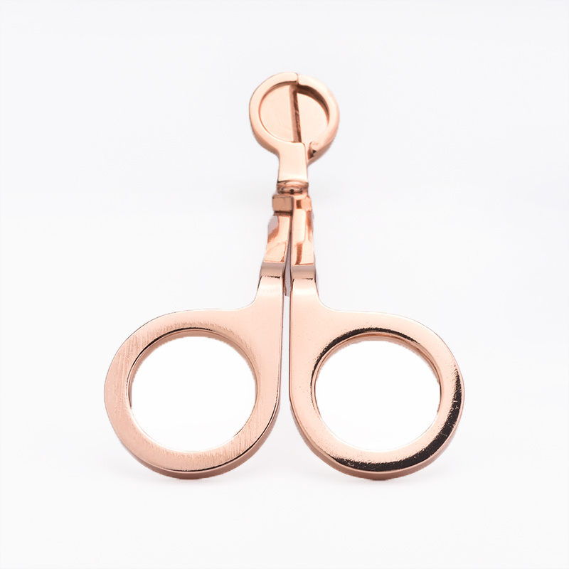 Candle Wick Dipper Oil Trimmer Snuffer Extinguish Trim Scissor Cutter Tool Wick Trimming Scissors Rose gold