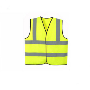 Safety Visibility Zipper Reflective Vest Construction Traffic Warehouse High Security Protection Waistcoat Workwear