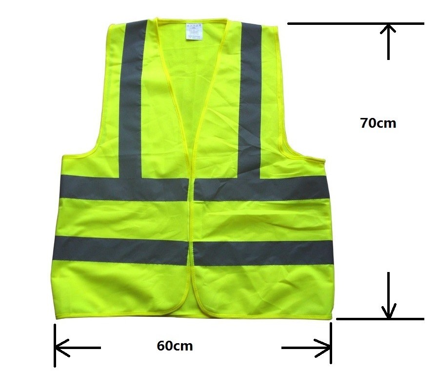 Safety Visibility Zipper Reflective Vest Construction Traffic Warehouse High Security Protection Waistcoat Workwear