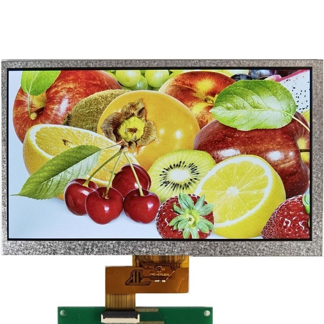 7 inch IPS lcd display sunlight readable high brightness lcd 1024x600 TFT lcd with Capacitive Touch Panel