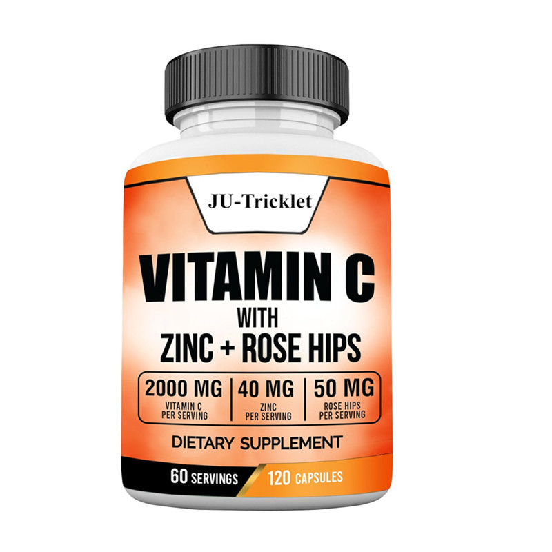 Health Care Supplement Zinc Lipidosome Vitamin C Multiminerial Supplement For Immune Health and Antioxidant Support capsules