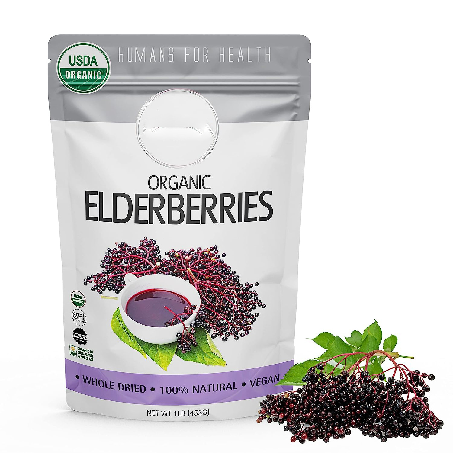 Supplements Elderberry Powder Wholesale Bulk Spray Dried Gummies High Quality Natural Organic Elderberry capsule Juice Powder