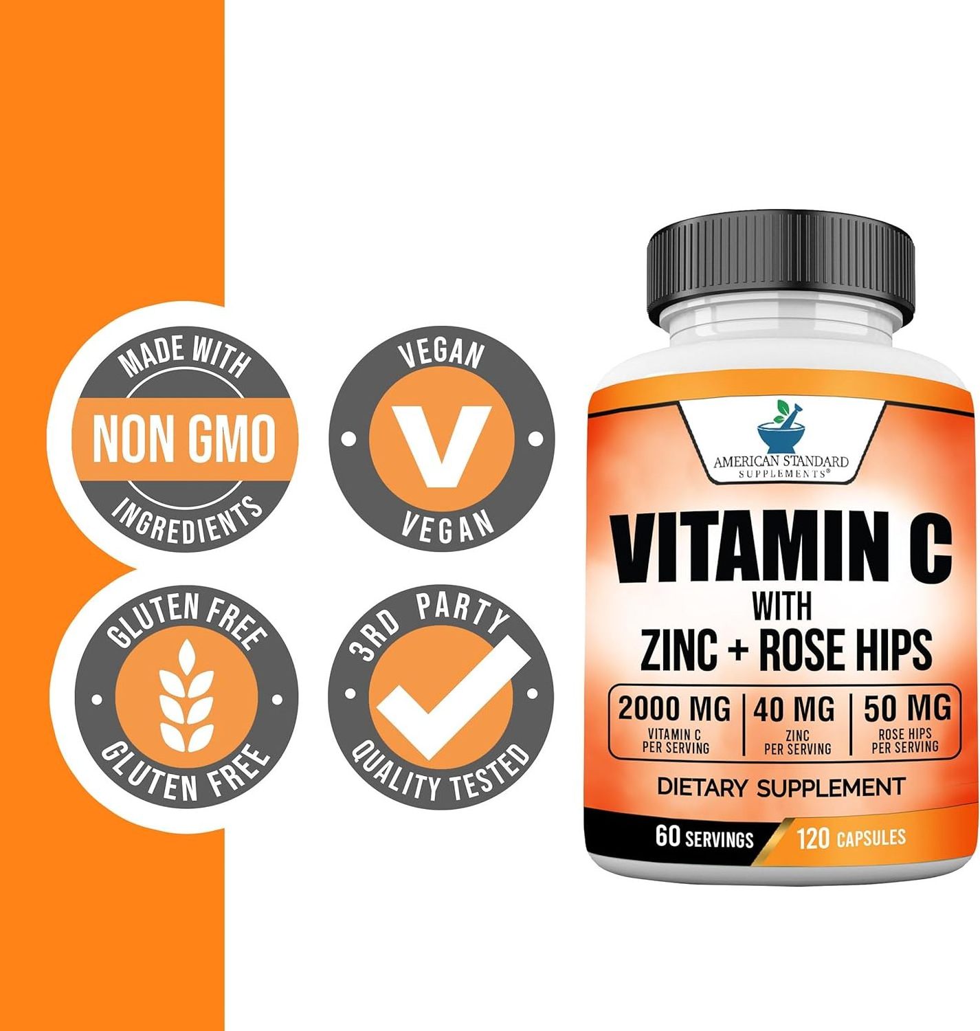 Health Care Supplement Zinc Lipidosome Vitamin C Multiminerial Supplement For Immune Health and Antioxidant Support capsules