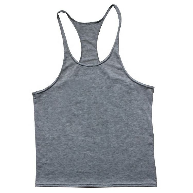 New Design Bamboo Mens Gym Tank Top Fitness Sport Wear Workout Tank Top Quick Dry Men's Vests