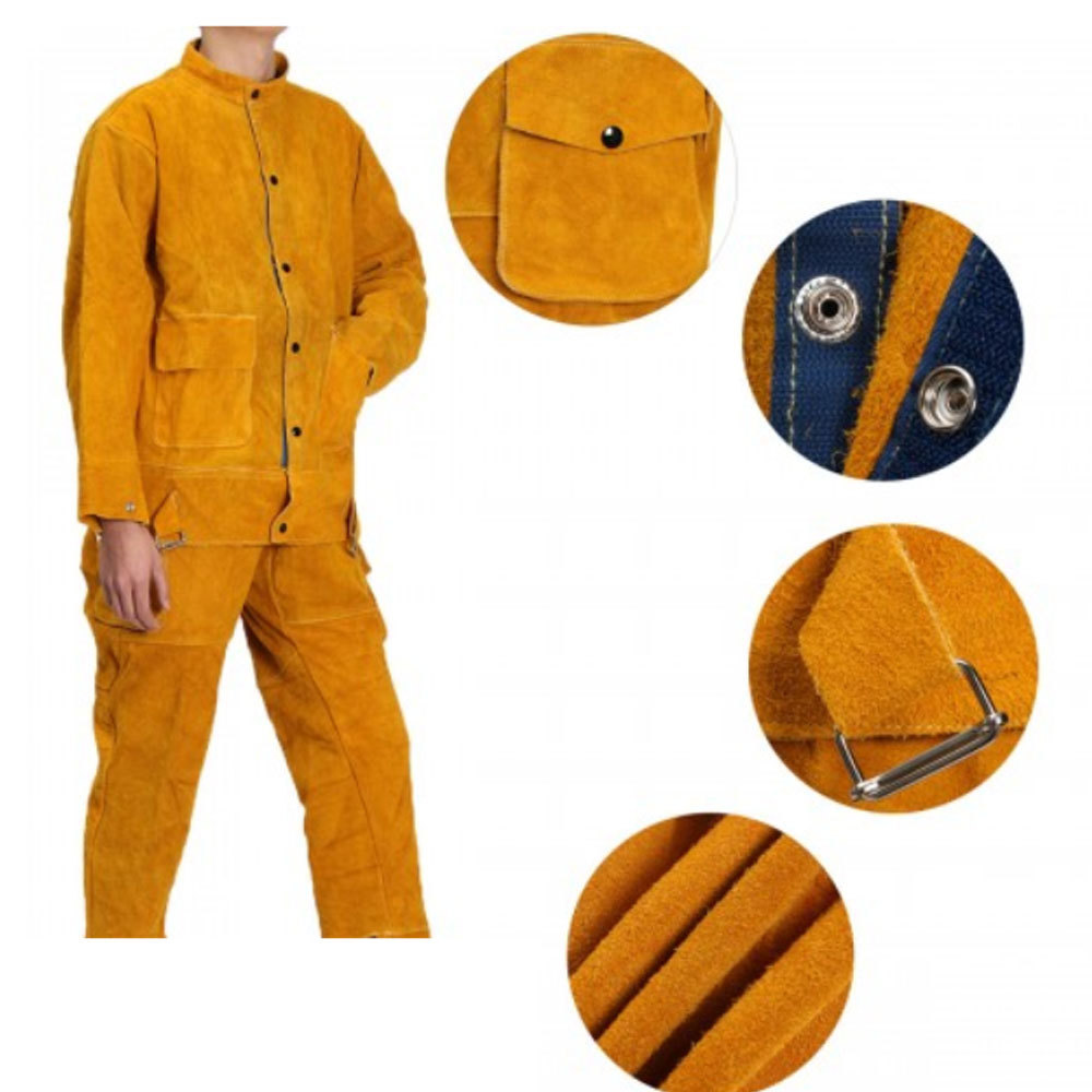 Leather welders suit